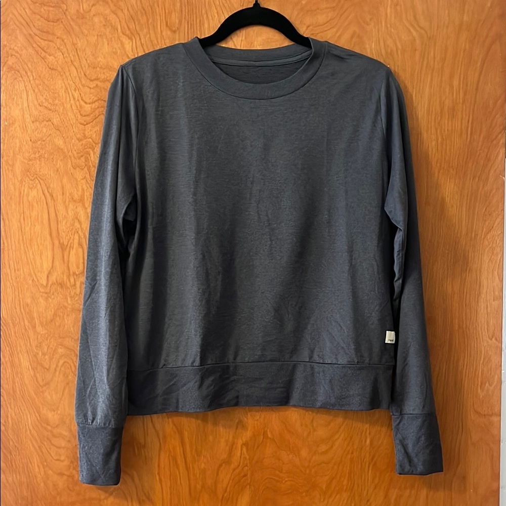 Vuori Daydream Crew Heathered Navy